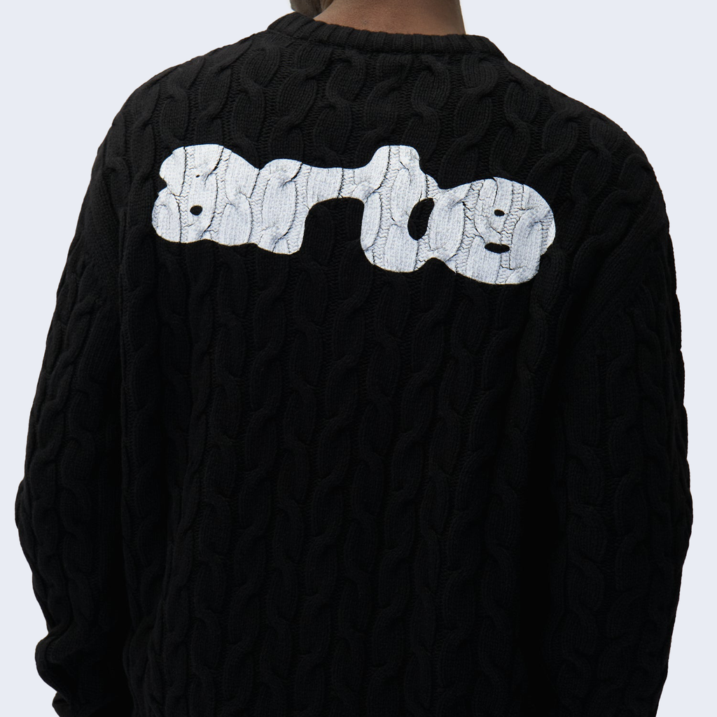 Arte Knit Sweater Black