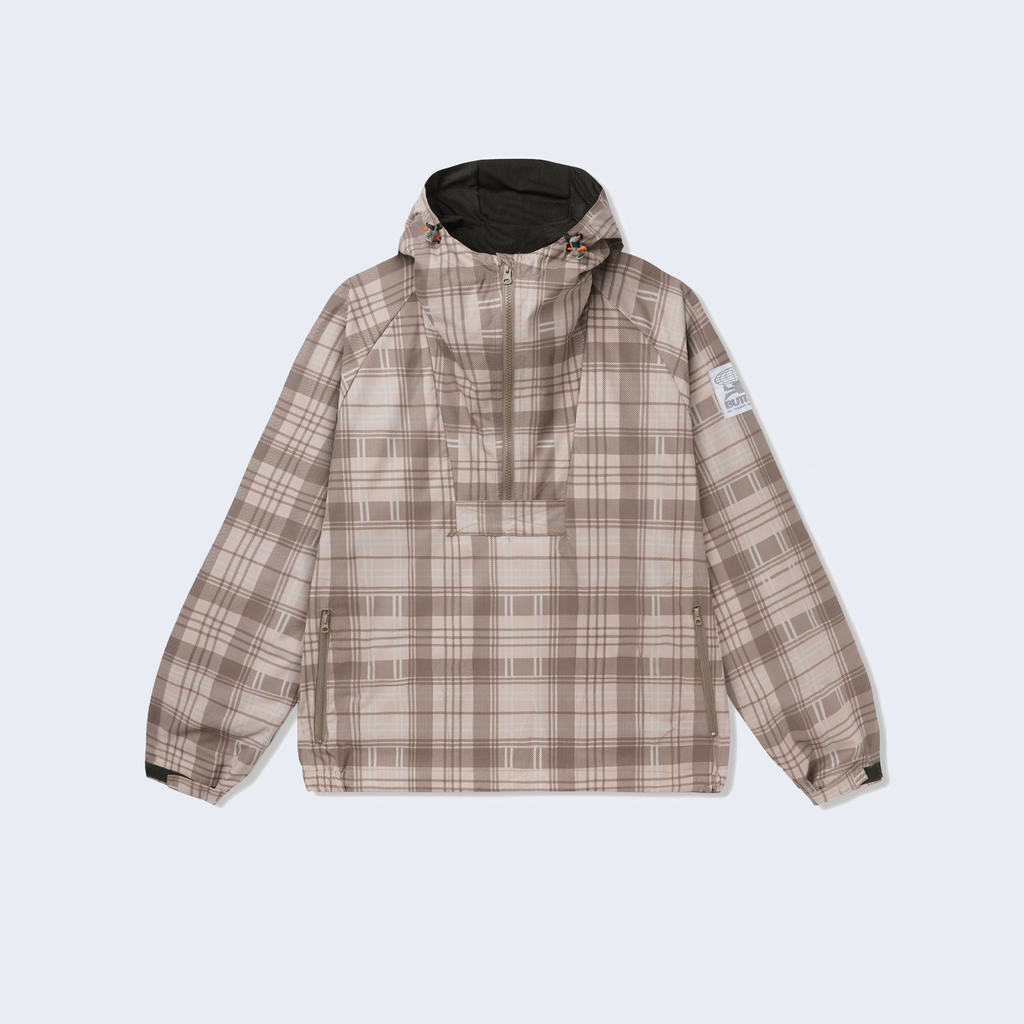 Equipment Anorak Plaid