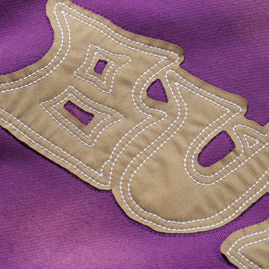 Encounter Zip-Thru Hood Washed Purple
