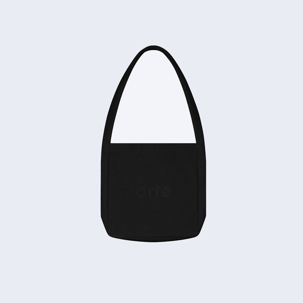 Boiled Wool Bag Black