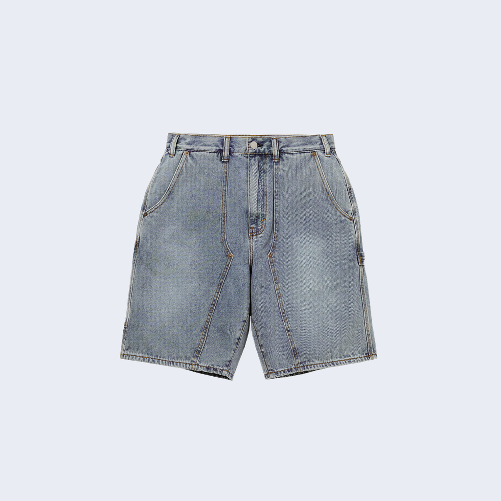 Denim Carpenter Short Washed Blue