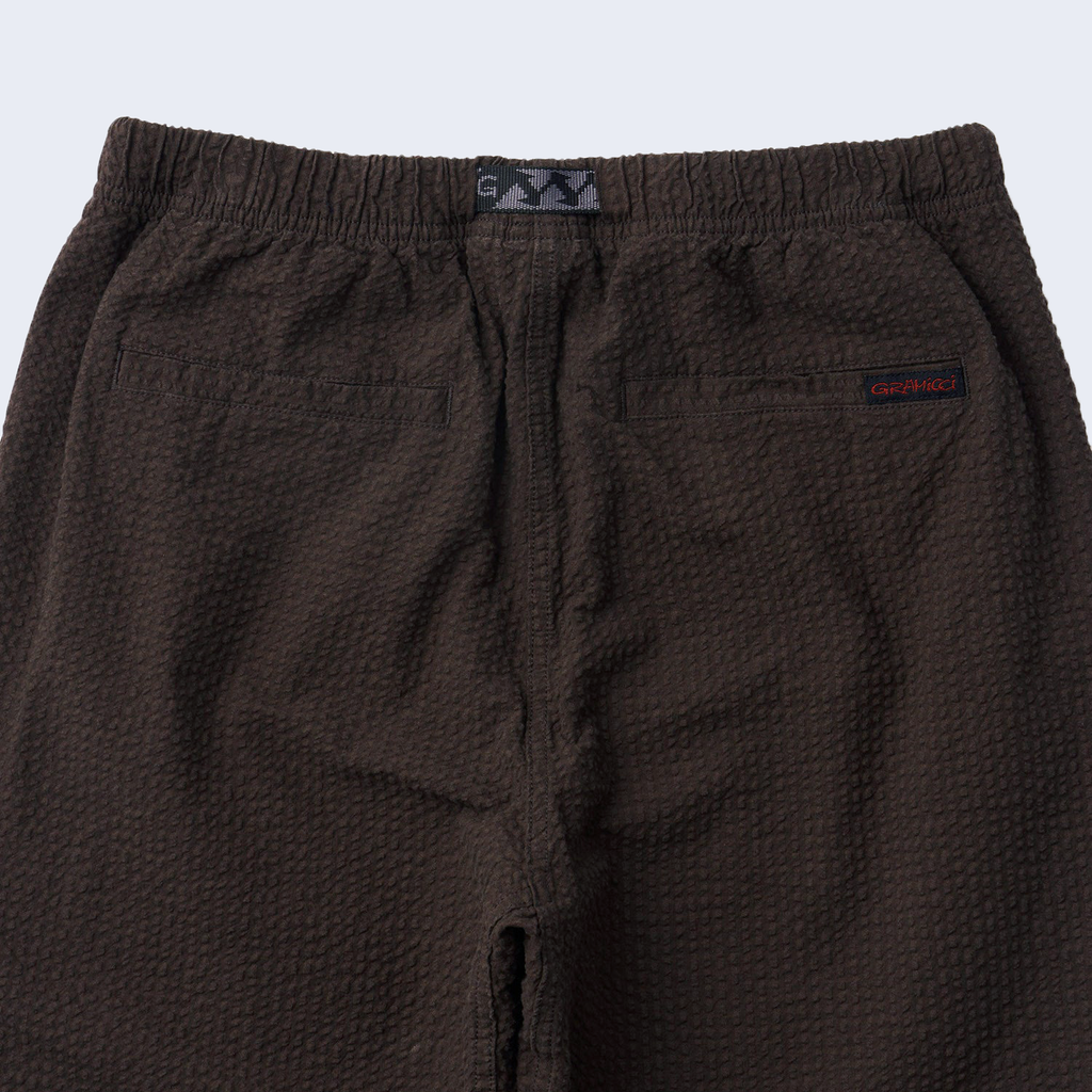 OG Micro Plaid Seersucker G-Short Tobacco