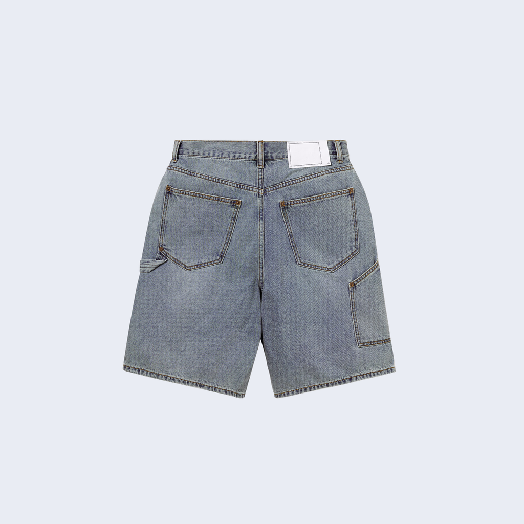Denim Carpenter Short Washed Blue
