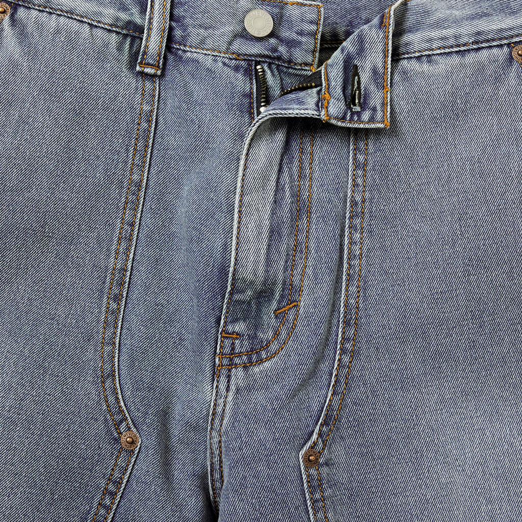 Denim Carpenter Short Washed Blue