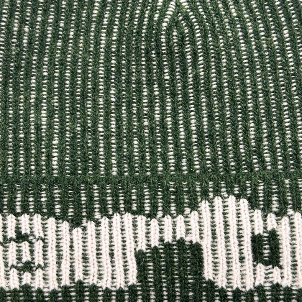 Ribbed Beanie Green