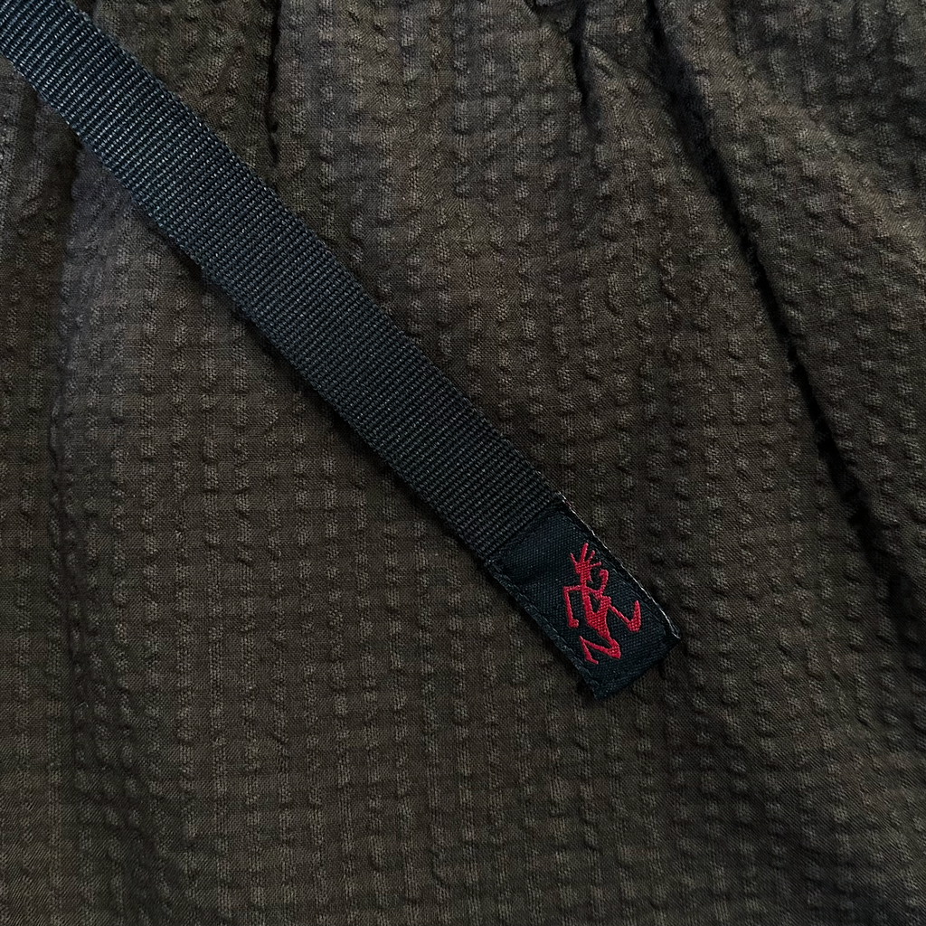 OG Micro Plaid Seersucker G-Short Tobacco