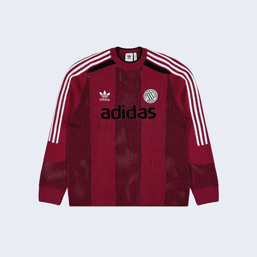 Adicolor Blokecore LS Pullover Burgundy