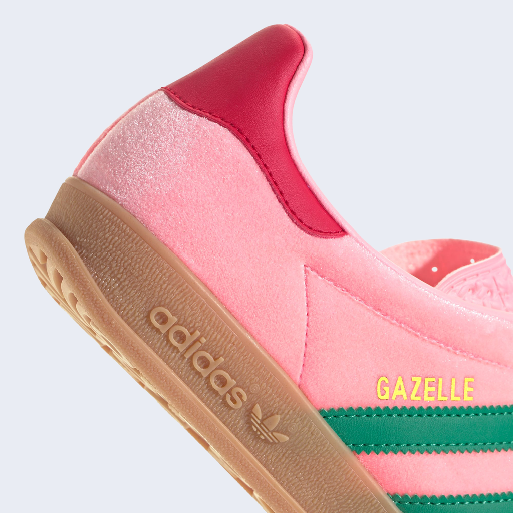 Gazelle Indoor Court Green / Glow Pink / Gum