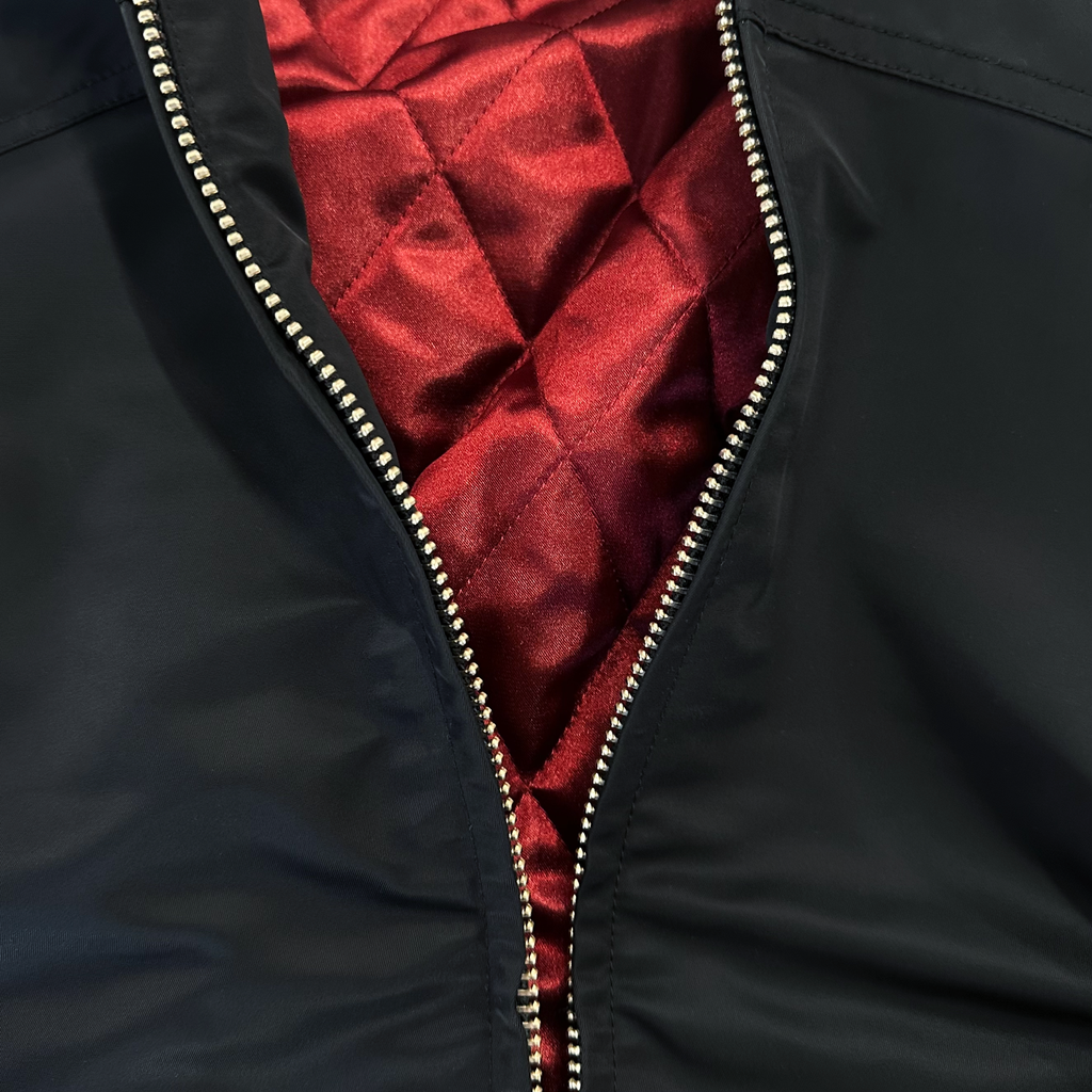Santa Fe Alumni Jacket Black / Scarlet