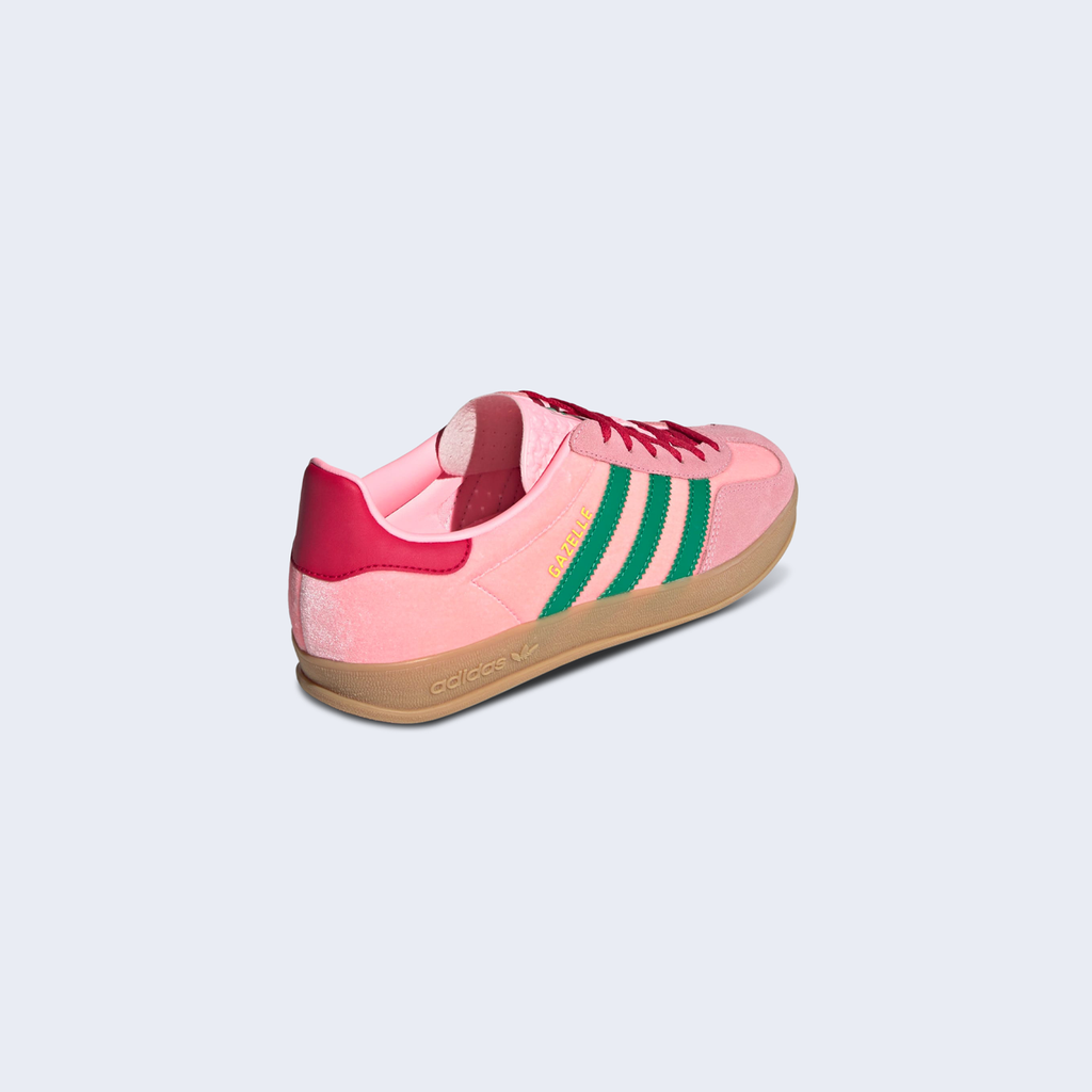 Gazelle Indoor Court Green / Glow Pink / Gum