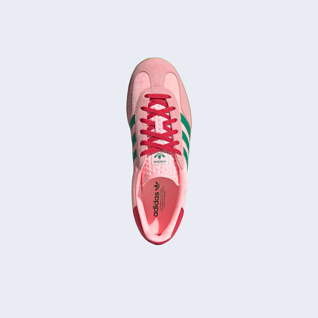 Gazelle Indoor Court Green / Glow Pink / Gum