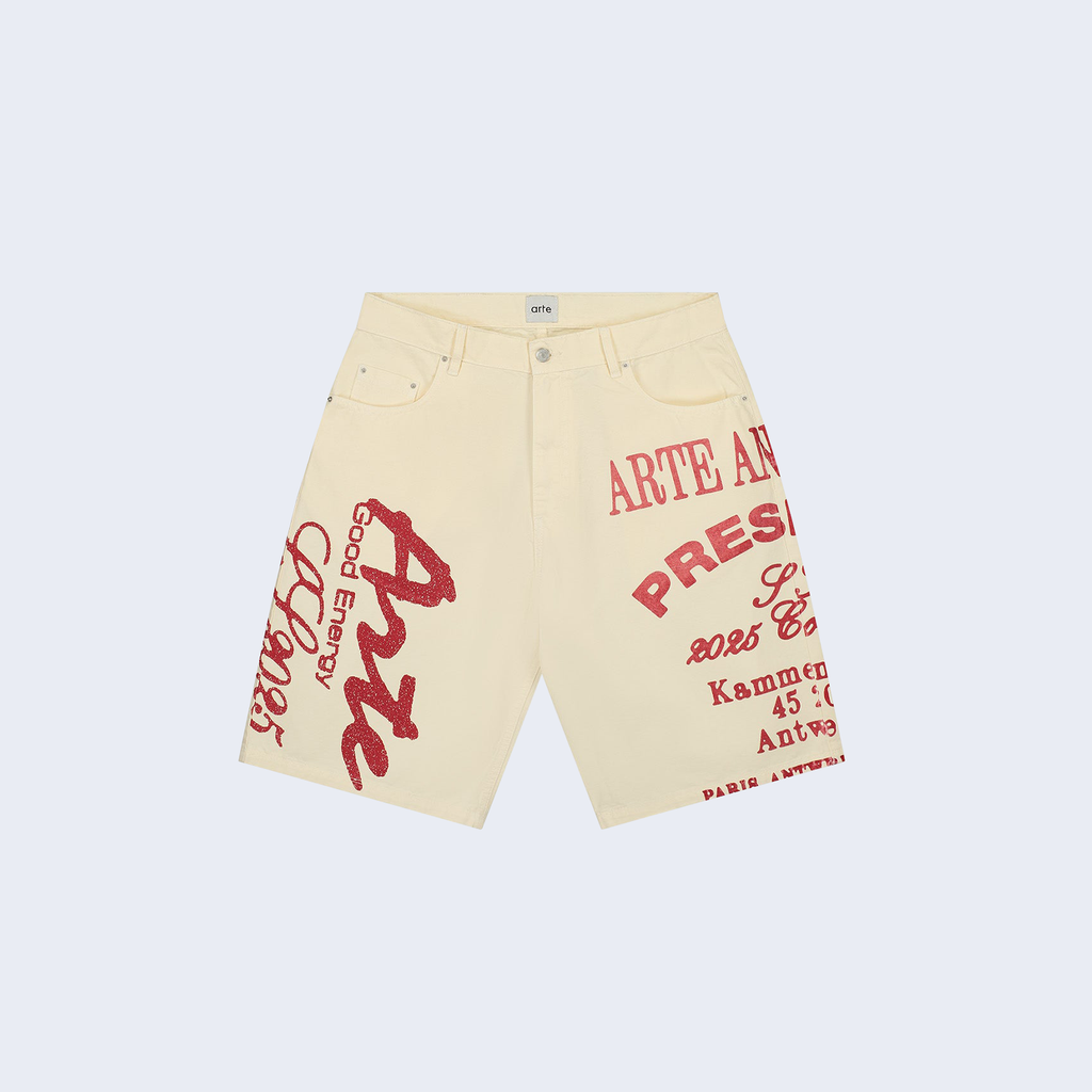Flower Logo Knit Cream