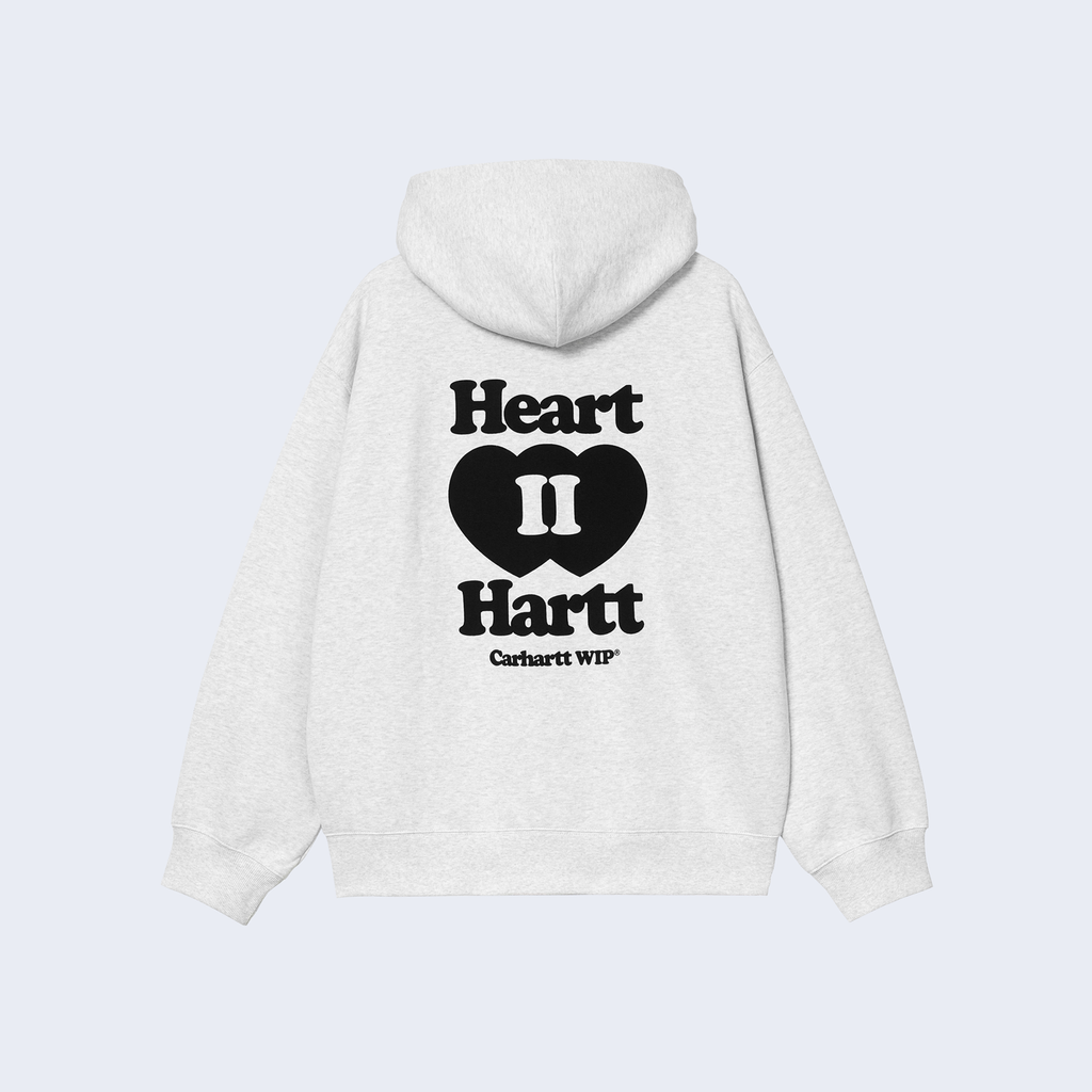 Hooded Heart II Hartt Sweat Jacket Ash Heather