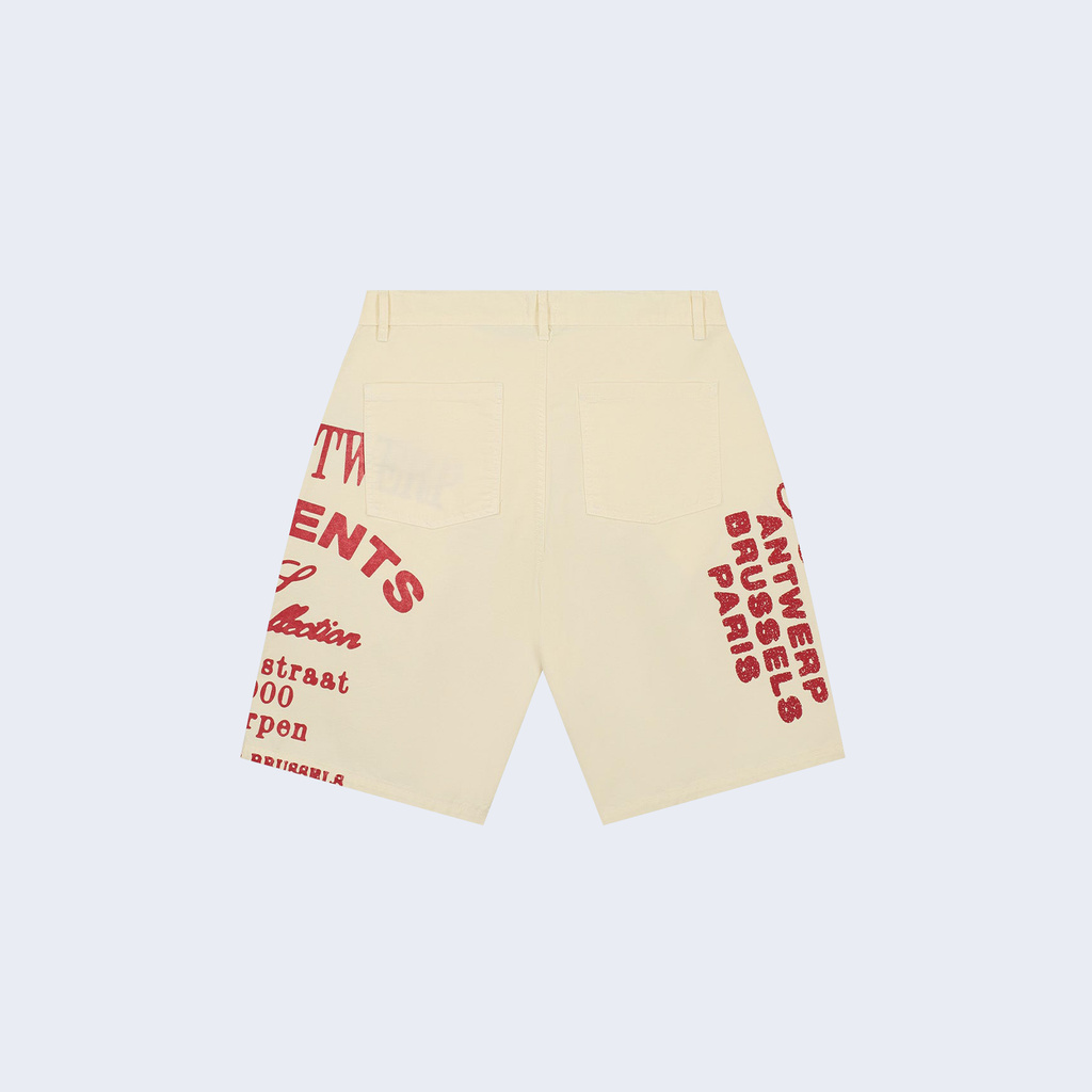Flower Logo Knit Cream