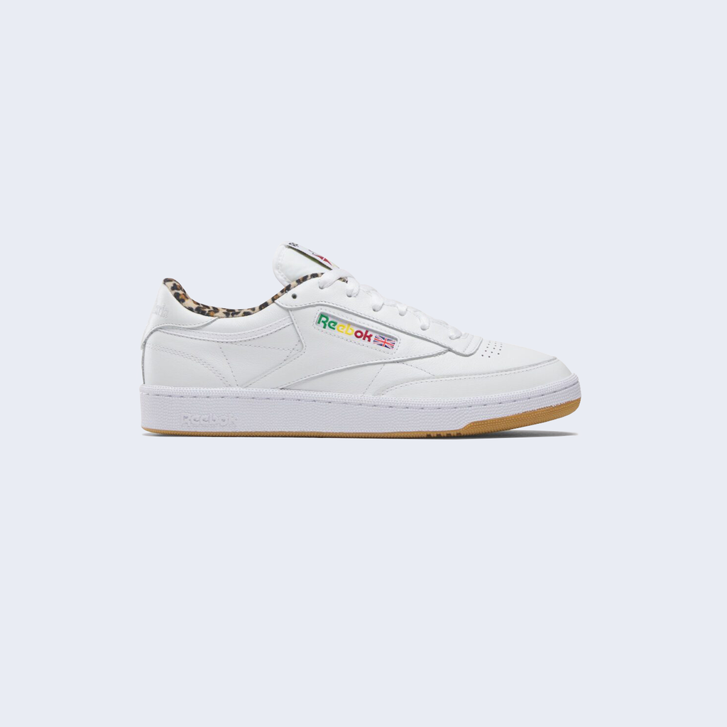 Wacko Maria Club C 85 Vintage Footwear White / Leopard / Gum