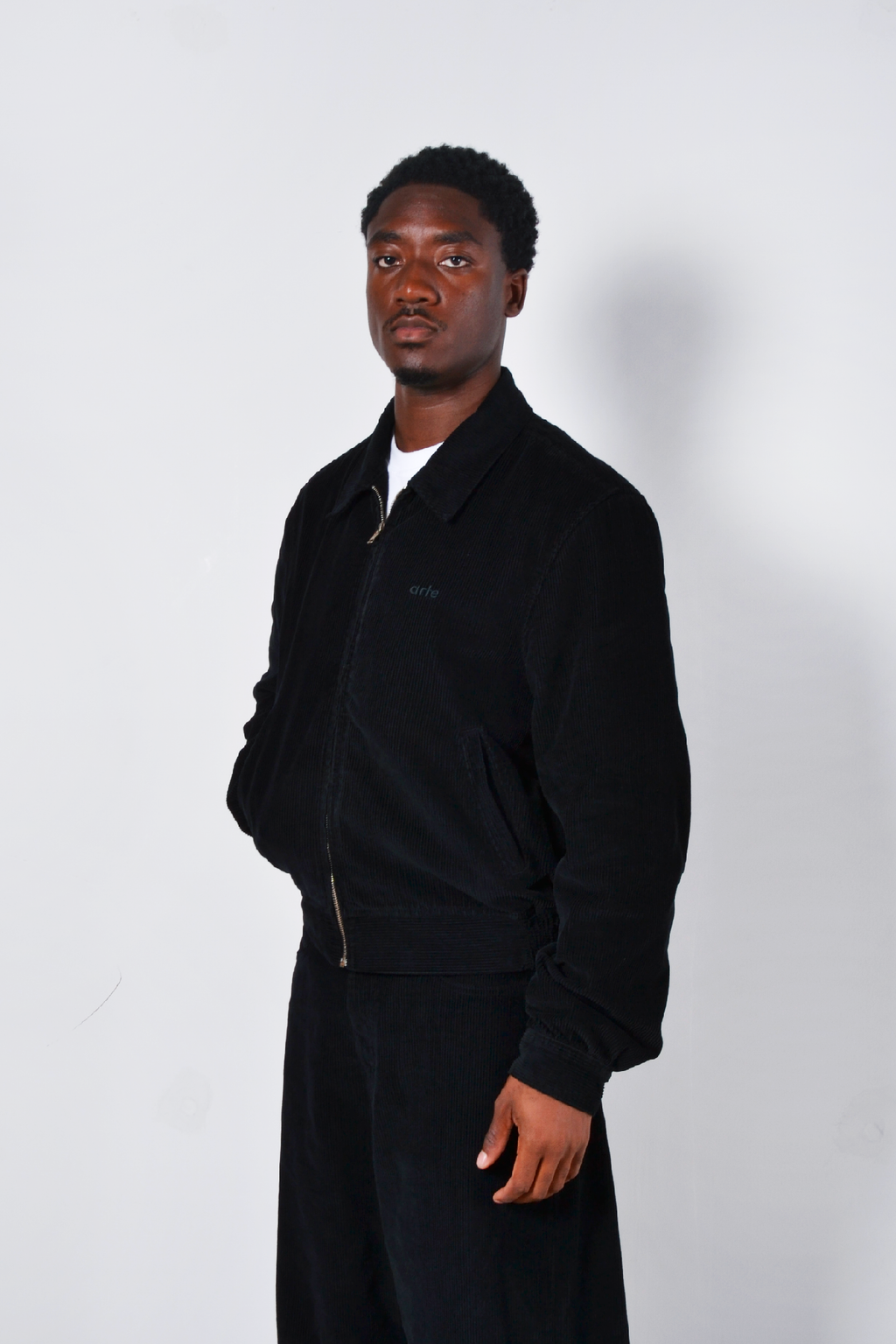 Corduroy Jacket Black