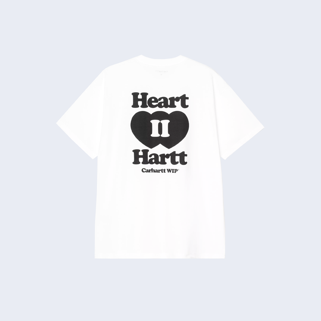 S/S Heart II Hartt T-Shirt White