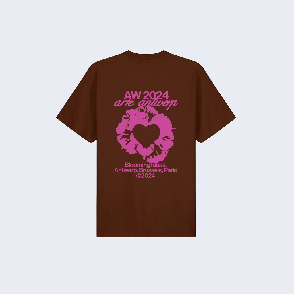 Rose T-Shirt Brown