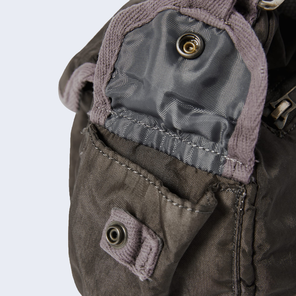 Overdyed Shoulder Bag Light Charcoal