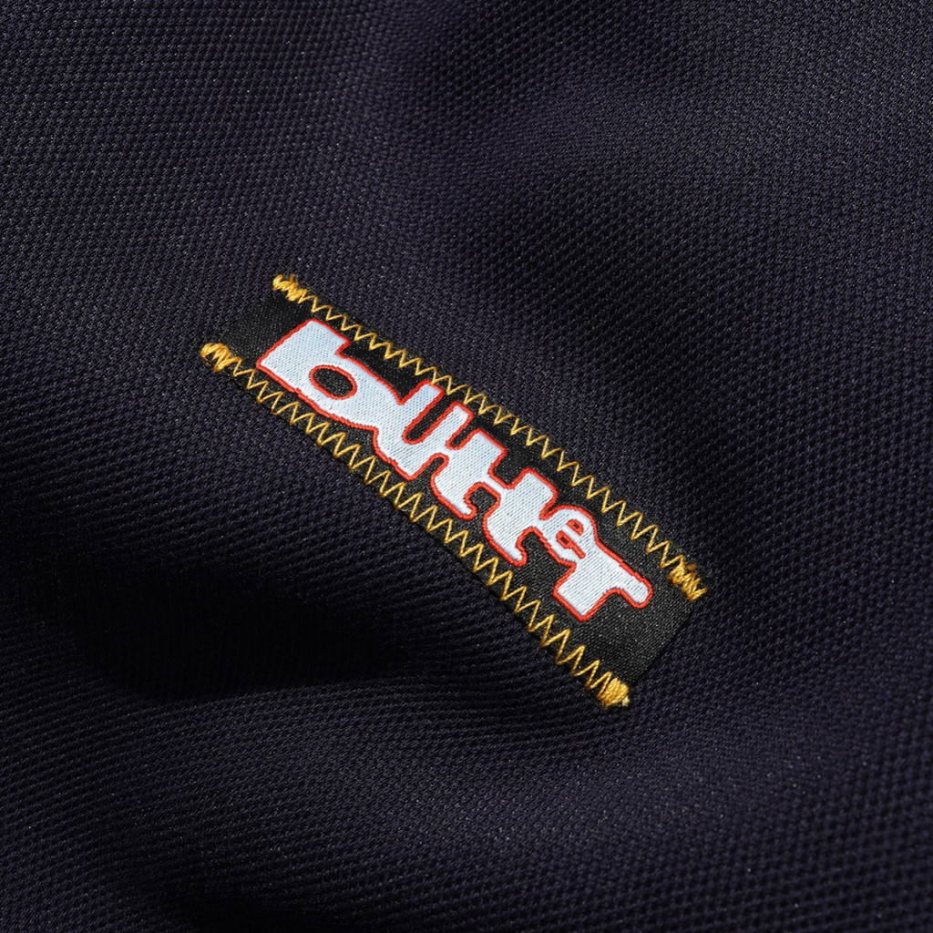Warped Track Jacket Navy