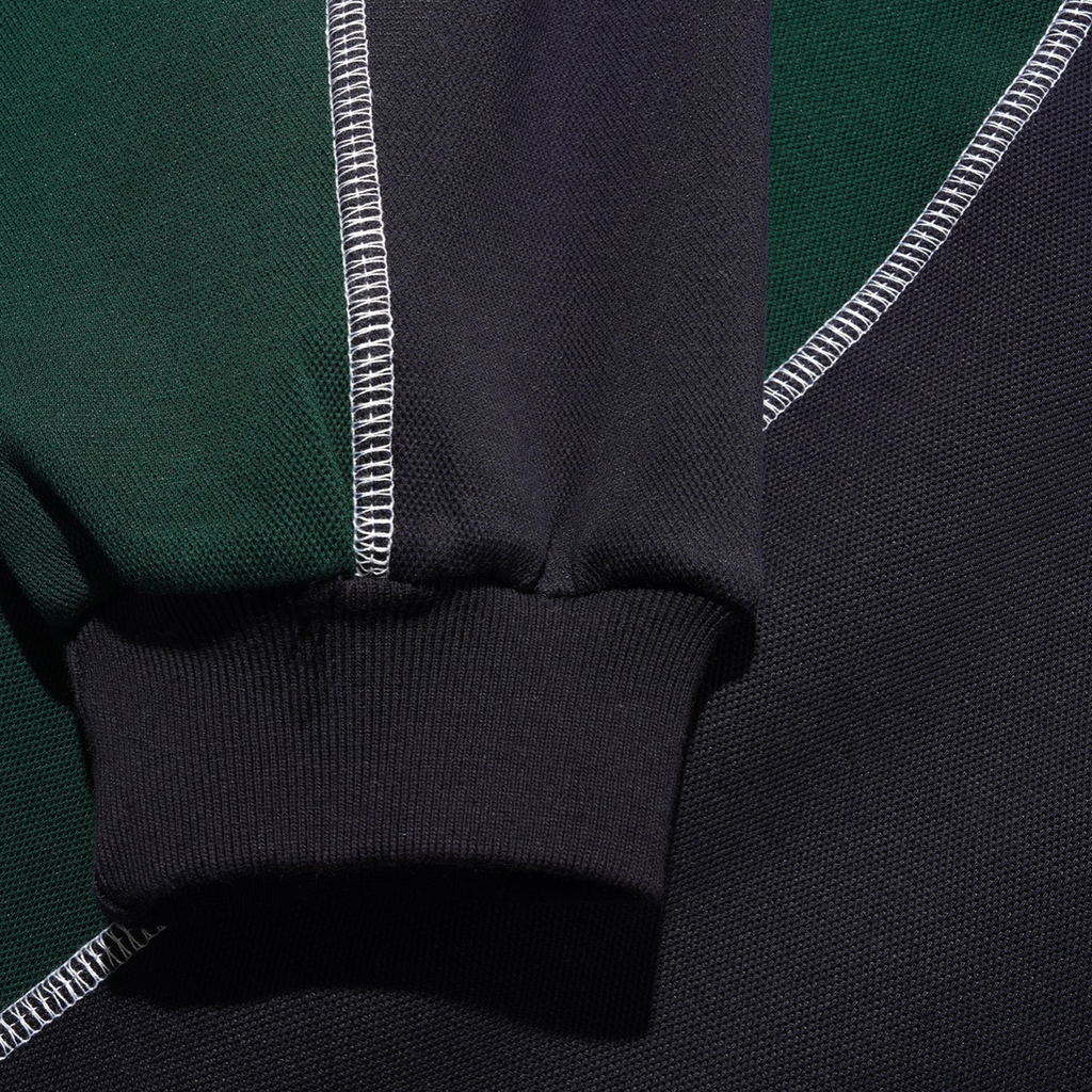 Warped Track Jacket Navy
