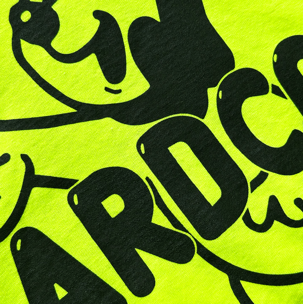 Hardcore Tee Safety Yellow