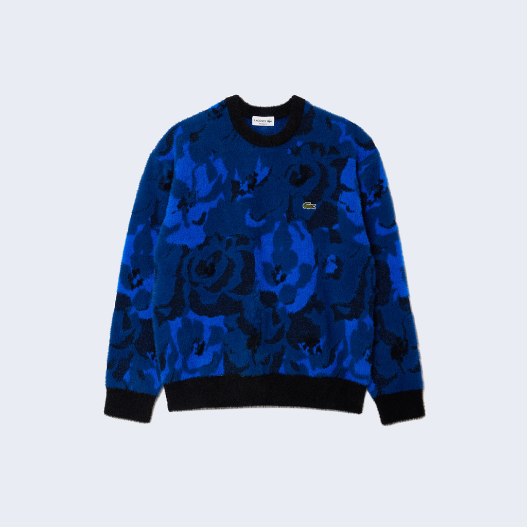 Jacquard Sweater Navy / Lazuli Blue