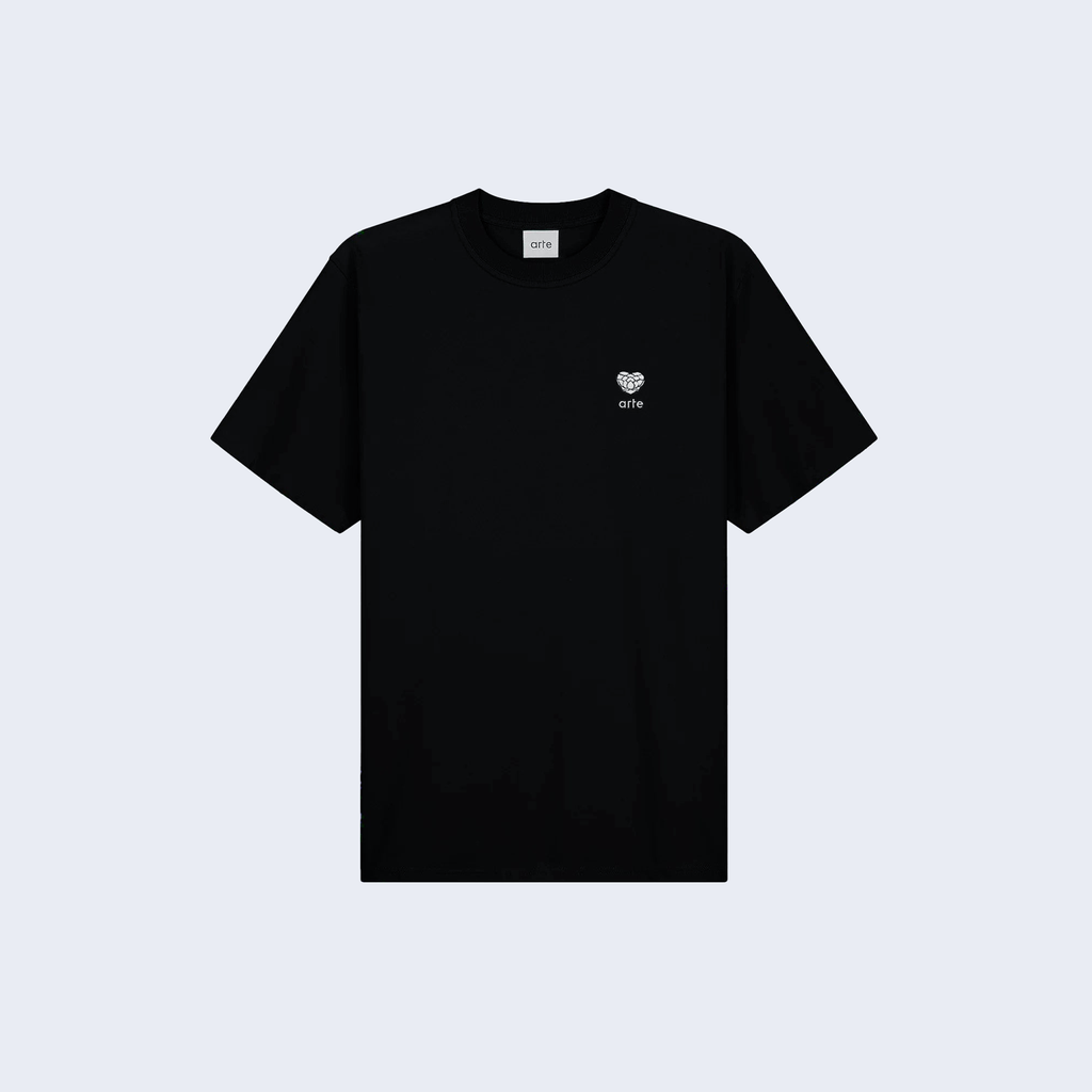 Heart Logo T-Shirt Black