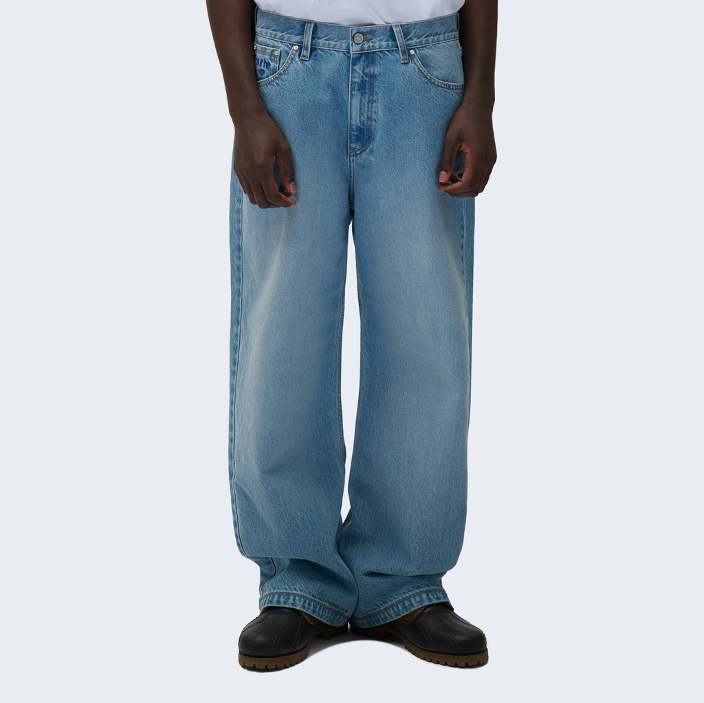 Basic Jeans Pants Bleach
