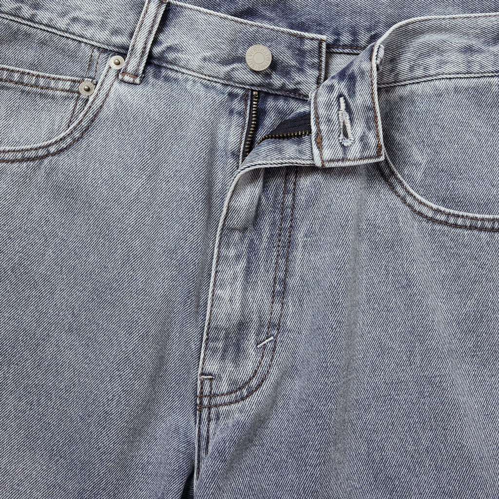 Washed Denim Short Washed blue