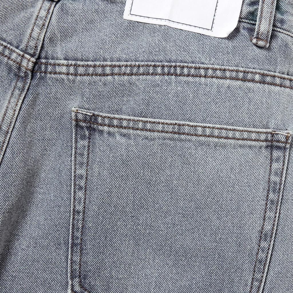 Washed Denim Short Washed blue