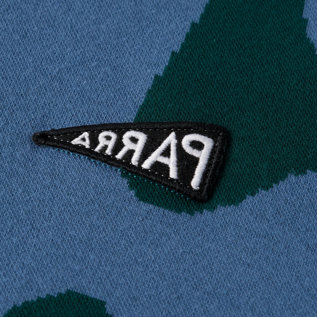 Splashed Polo Shirt Pine Green