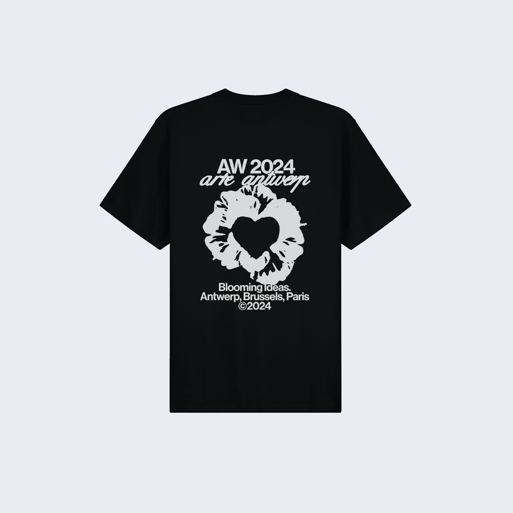 Rose T-Shirt Black