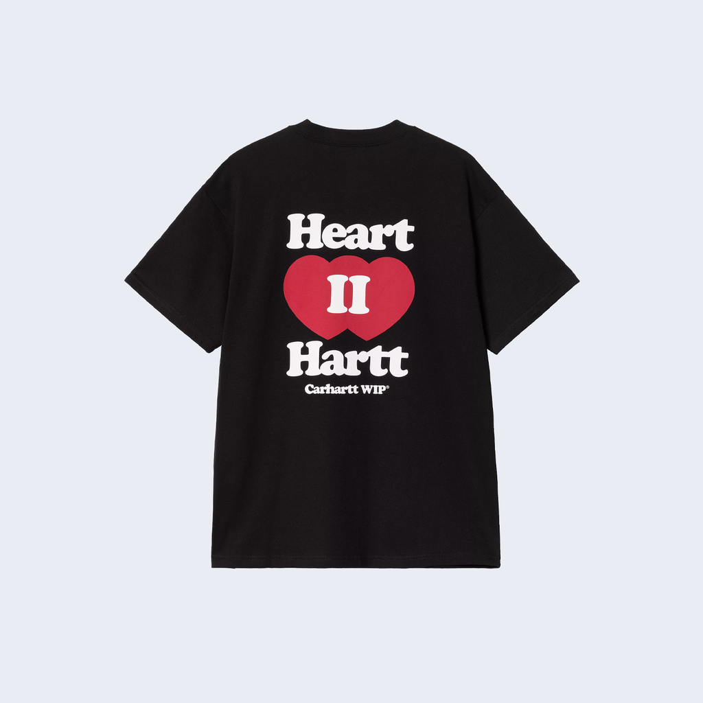 S/S Heart II Hartt T-Shirt Black