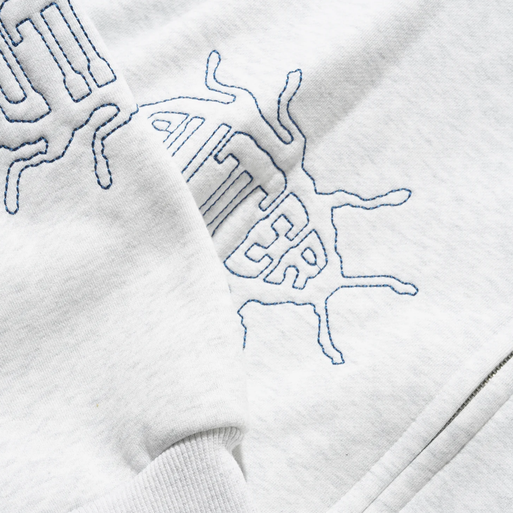 Roach Zip-Thru Hood Ash