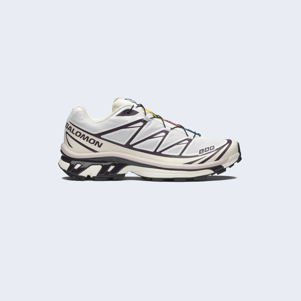 XT-6 White / Vanilla Ice / Plum