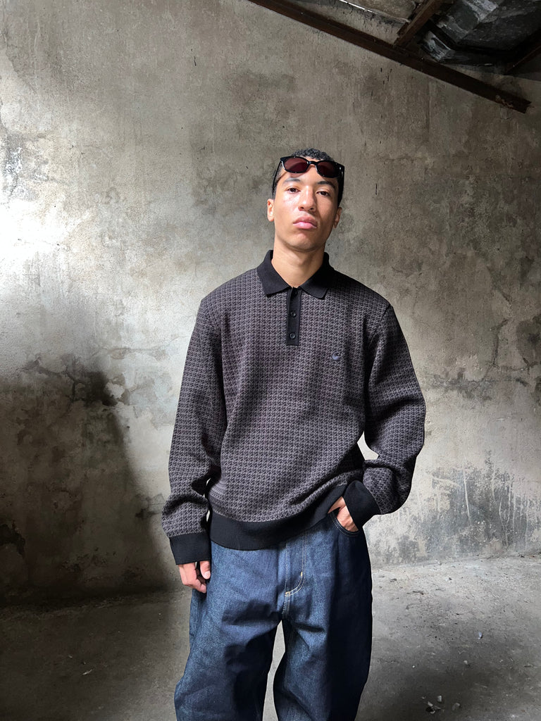LS Lowis Polo Lowis Houndstooth / Vitola Heather