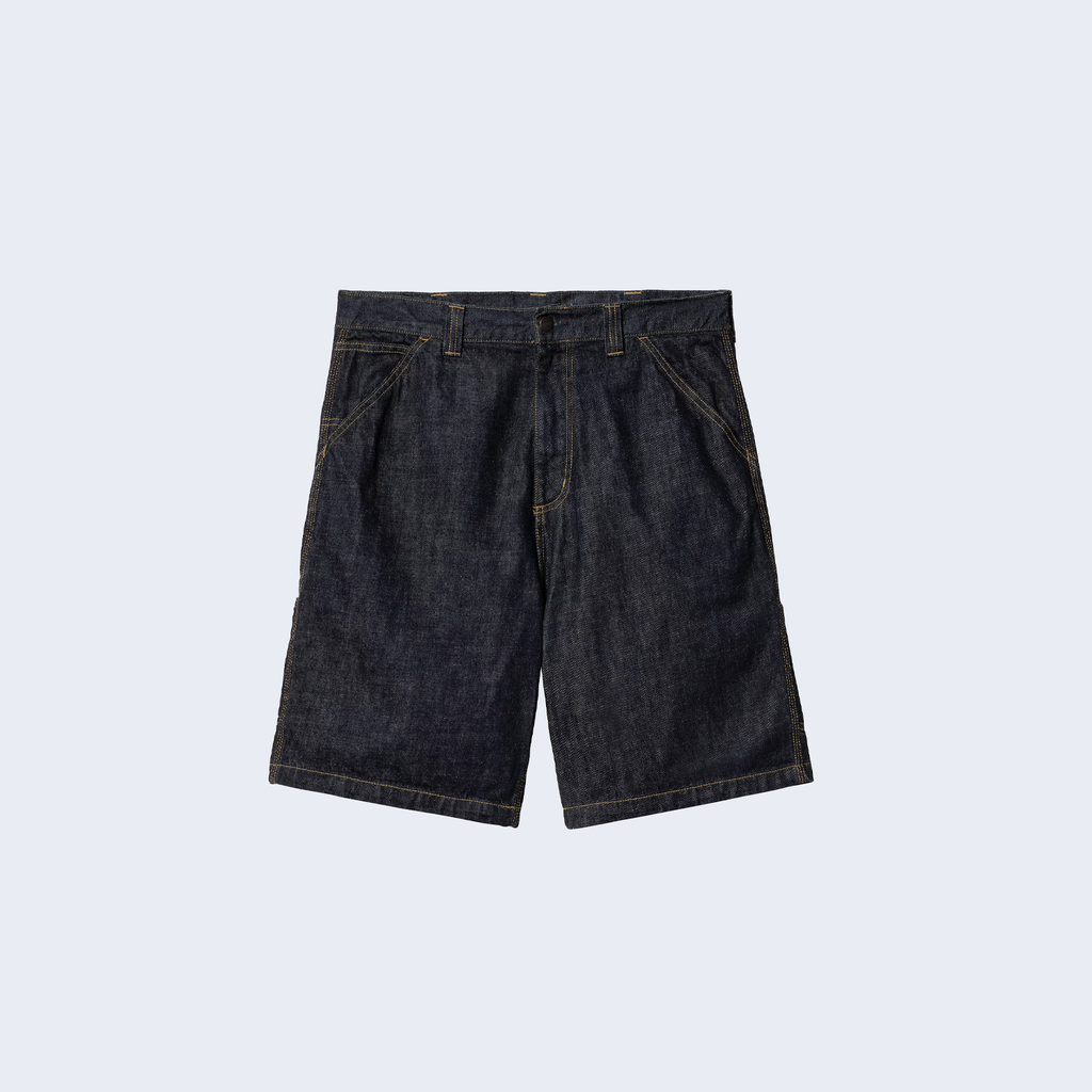 OG Single Knee Short Blue Rinsed