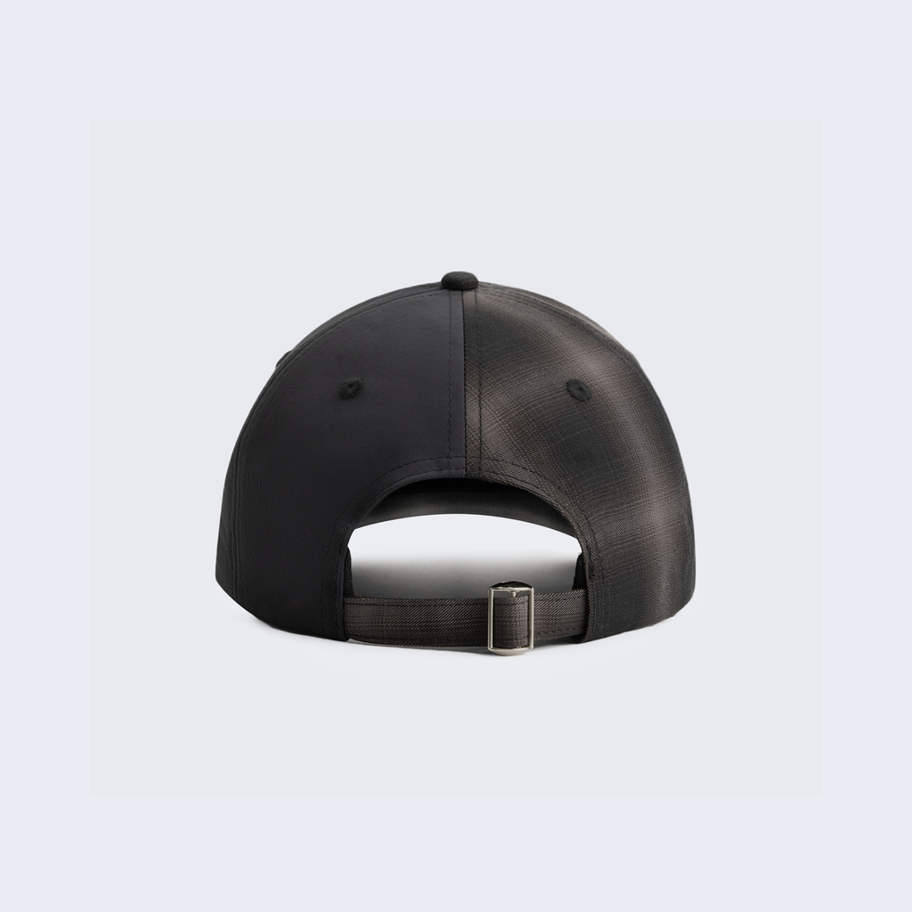Plaided Nylon Cap Black / Plaid