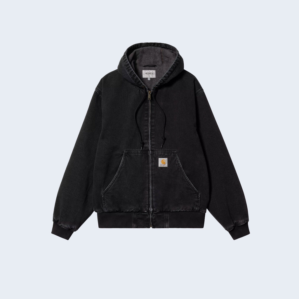 OG Active Jacket Black Stone Washed