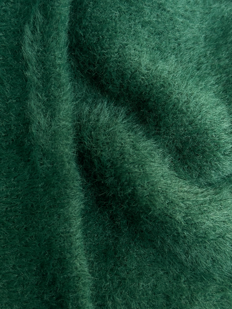 Bennie Fluffy Dark Green