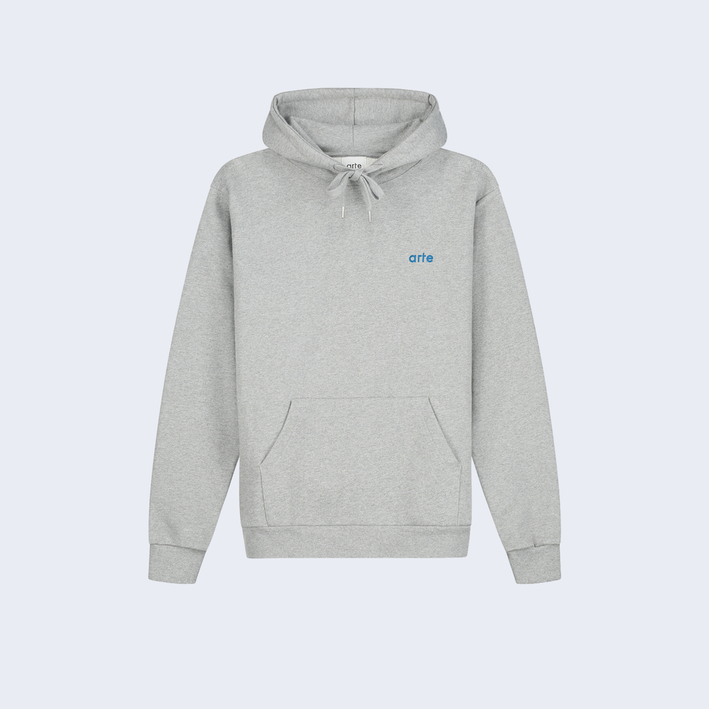 Back Poster Hoodie Grey