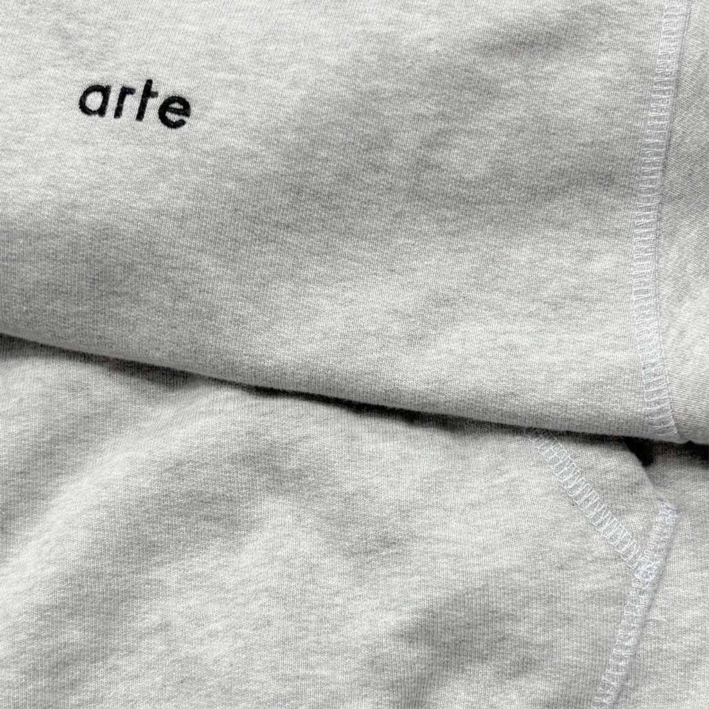 Back Poster Hoodie Grey