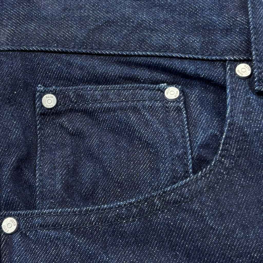 Circle Logo Pocket Pants Raw Denim