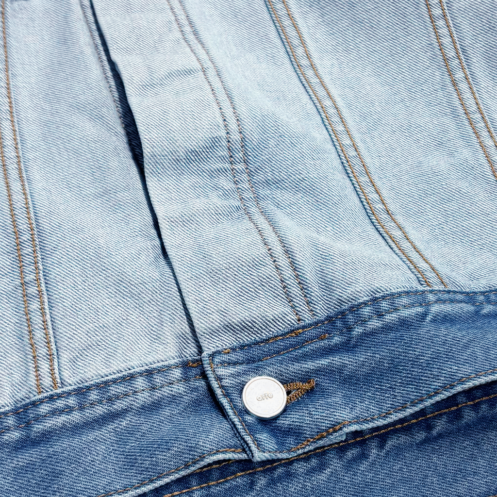 Denim Inside / Out Jacket Denim Bleach
