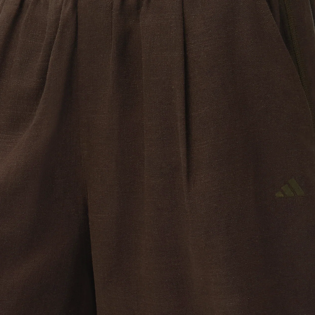 Arte Linen Shorts Brown