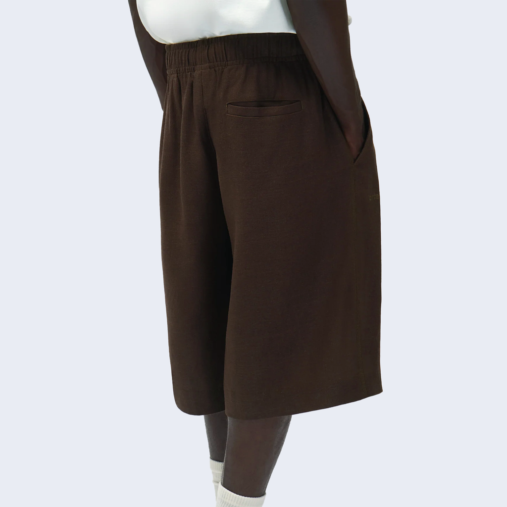 Arte Linen Shorts Brown