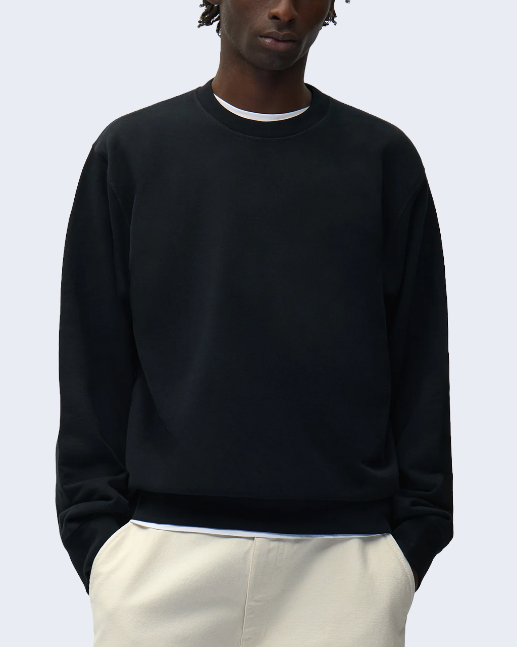 Back SS26 Crewneck Black