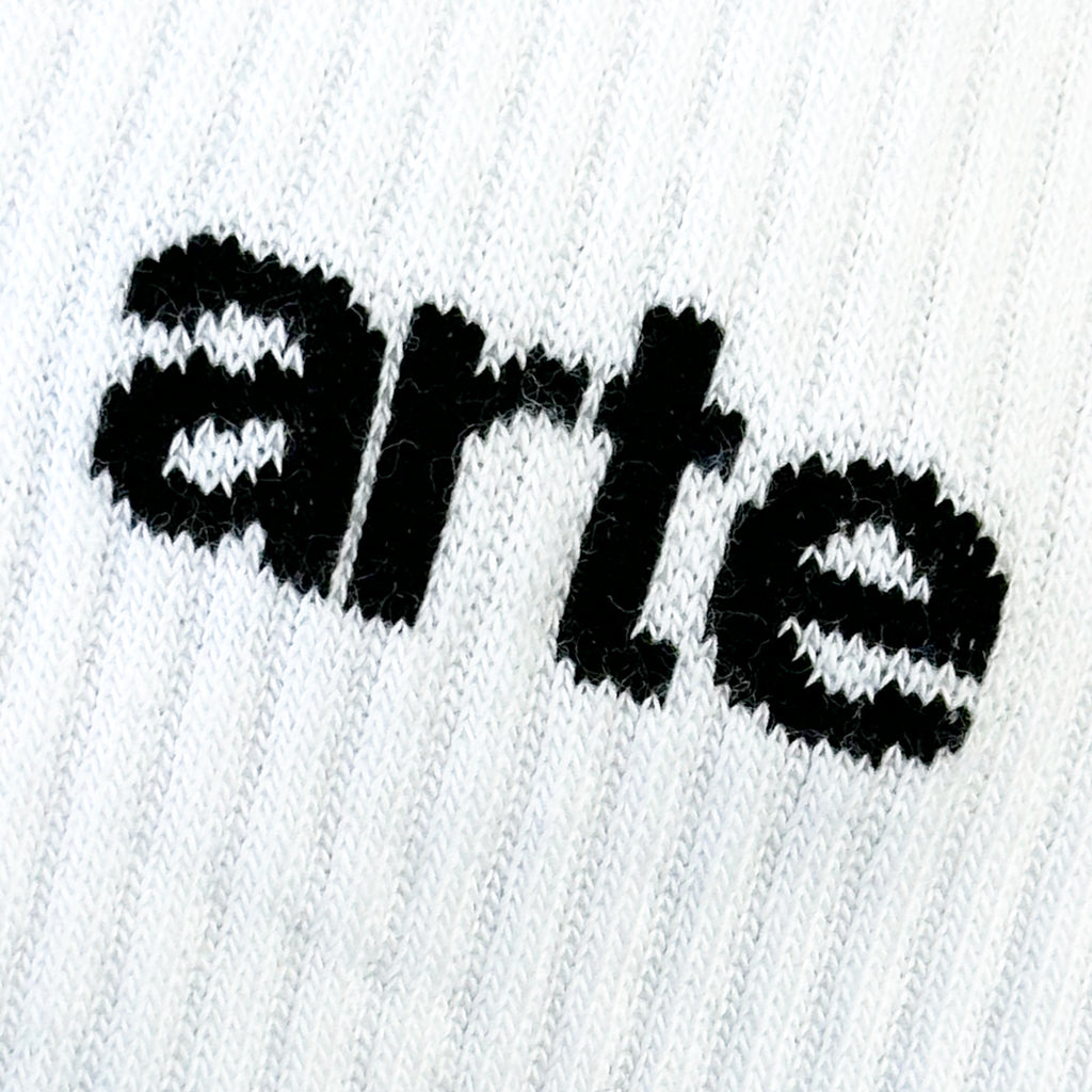 Arte Logo Socks White