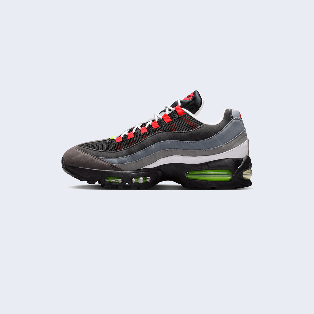 Air Max 95 Big Bubble Greedy Black / Volt White